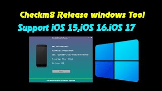 All iPhone Bypass iCloud Activation Lock iOS 17 With Call Support Using Checkm8 Windows tool [upl. by Jaquenette532]