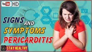 10 Signs of Pericarditis Inflammation Around Heart [upl. by Kinny]