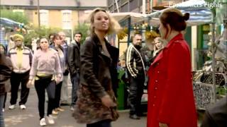 EastEnders Fights  Stacey Janine and Kat argue in the Square [upl. by Ahtaga]