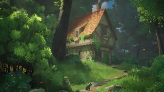 Ghibli Inspired Atmosphere  Forest Ambiance amp Music [upl. by Alleen]