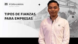 Tipos de fianzas para empresas [upl. by Aivataj]