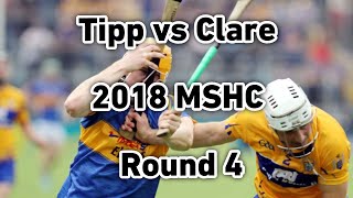 Tipperary vs Clare 2018 Munster Hurling Championship Round Robin [upl. by Atilrahc721]