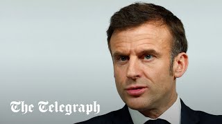 Macron won’t rule out sending troops to Ukraine [upl. by Oderf967]