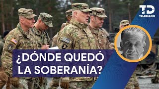 El Gobierno de México autoriza que entren militares de EU ¿quién los entiende [upl. by Ailadi]