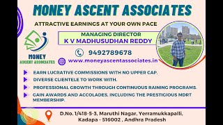 Money Ascent Associates  Looking for rewarding post retirement career Then contact us  9492789678 [upl. by Llimaj]