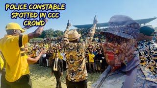 WatchZRP Constable Spotted In CCC Crowd chanting “Ngaapinde Hake Mukomana” Arrested [upl. by Airtened900]