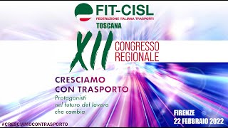 VIDEO INTRODUTTIVO CONGRESSO REGIONALE 2022 FIT CISL TOSCANA [upl. by Kathlene]