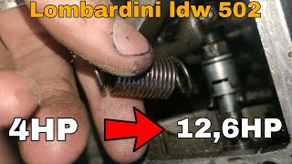 LOMBARDINI MICROCAR 100KMH 3600RPM  How to tutorial [upl. by Danete]