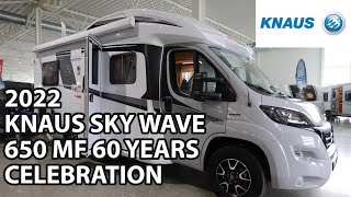 KNAUS SKY WAVE 650 MF 60 YEARS 2022 Motorhome 698 m [upl. by Etheline927]