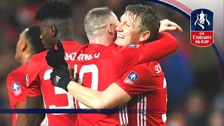 Manchester United 40 Wigan Athletic  Emirates FA Cup 201617 R4  Official Highlights [upl. by Egni]