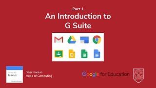 An Introduction to G Suite The G Suite Guide  Part 1 [upl. by Anella]