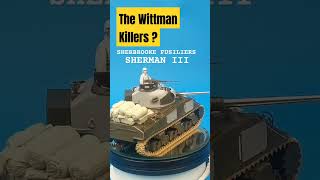 The Vanquishers of Michael Wittmann hobby michaelwittmann m4sherman scalemodel miniature [upl. by Annil242]