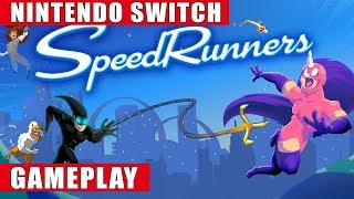 SpeedRunners Nintendo Switch Gameplay [upl. by Randi]