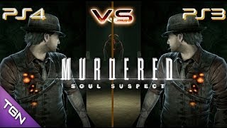 Murdered Soul Suspect PS4 vs PS3 Comparativa Grafica [upl. by Flor549]