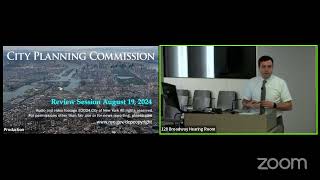 August 19th 2024 City Planning Commission Review Session [upl. by Aicemak]