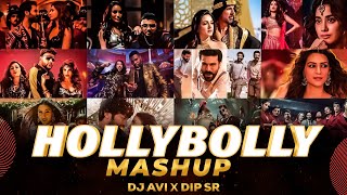 HollyBolly Mashup 2022  DJ Avi x Dip SR  Sukhen Visual  Top 30 Nonstop Party Song Mashup [upl. by Kellene]