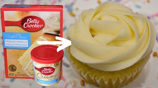 Perfect Betty Crocker French Vanilla Cupcakes [upl. by Aileno]