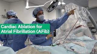 Cardiac Ablation for Atrial Fibrillation AFib [upl. by Amitak]