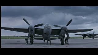 RAF Mosquitos flight sequences in the 1964 film 633 Squadron [upl. by Arannahs]