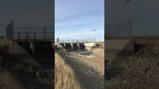 Water flows into the M1 Canal for the first time in 2017 [upl. by Constance]