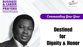 Destined for Dignity and Honor led by The Marketplace Apostle PBU [upl. by Atreb]