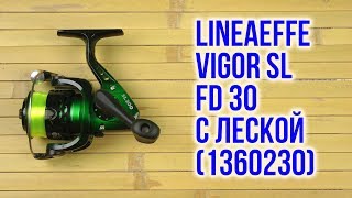 Распаковка Lineaeffe Vigor SL FD 30 с леской 1360230 [upl. by Rehoptsirhc]