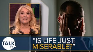 quotIs Life Just Miserablequot Vanessa Feltz Reacts To Increase In Benefits Claimed Due To Mental Health [upl. by Kciredohr]