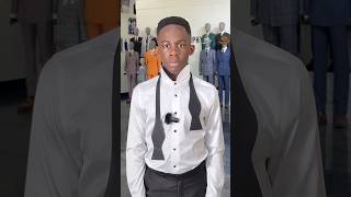 How to tie a Bowtie on yourself howto donmorphy styletips fashiontips [upl. by Arba662]