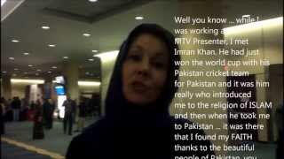 Imran Khan by Kristiane Backer HOPE and CHANGE for Pakistan [upl. by Arfihs892]