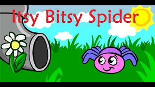 ITSY BITSY SPIDER  Song for Children [upl. by Eneri]