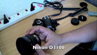 Nikon 35mm f18G AFS DX Lens  Unboxing and Sample Images with D3100 [upl. by Allsun]