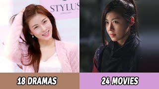 All Dramas and Movies of Ha Ji Won  Ha Ji Won 19962024 [upl. by Ajak696]