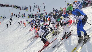 Weißer Rausch 2018  St Anton  Das härteste Amateurrennen [upl. by Anak281]