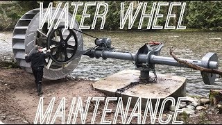 Demonstration of Waterwheel Maintenance [upl. by Rambert372]