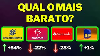 PREÇO JUSTO e DIVIDENDOS DE BBDC3 BRADESCO BBAS3 BANCO DO BRASIL SANB3 SANTANDER ITUB4 ITAÚ ITSA4 [upl. by Romelda]