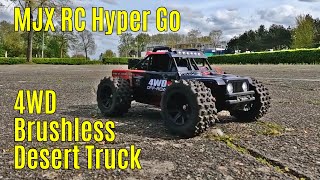 MJX RC Hyper Go No 14209 4WD Brushless Desert Truck [upl. by Deb]