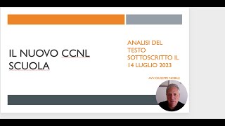 CCNL Scuola 2023 [upl. by Mohl]