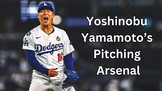 Yoshinobu Yamamoto’s Pitching Arsenal [upl. by Kendry]