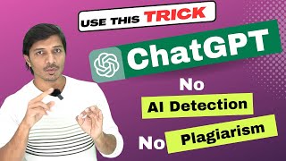 Use ChatGPT without AI Score and Plagiarism II Simple and Smart Tips II My Research Support [upl. by Ailicec]