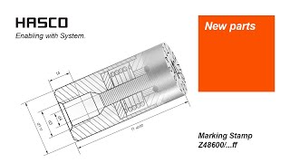 NEW HASCO Marking Stamps Z48600ff [upl. by Auroora430]