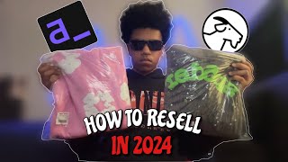 HOW TO RESELL CLOTHES IN 2024 [upl. by Walter503]