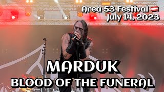 Marduk  Blood of the Funeral Area 53 Festival Leoben🇦🇹 July 14 2023 LIVE HDR 4K [upl. by Hollie]