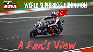 WorldSBK A Fans View Donington 2024 featuring Toprak Stoppie [upl. by Dyson]