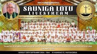 Sauniga Lotu EFKS Porirua 08th September 2024 [upl. by Nimocks]