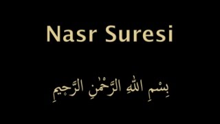 NASR SURESİ EZBERLE HER AYET ON TEKRAR [upl. by Nalyk598]