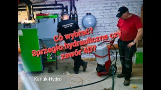 KOCIOŁ SAS BIO COMPACT PLUS KOCIOŁ NA PELET SPRZĘGŁO HYDRAULICZNE ZAWÓR 4D [upl. by Atinaw981]