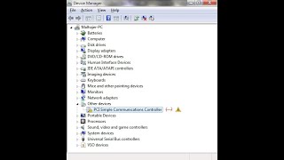 Solved pci simple communications controller driver windows 7 64bit [upl. by Kal]