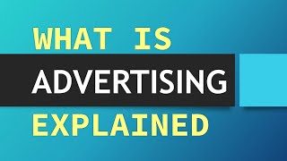 Learn Advertising in 6 Minutes  What is Advertising in Marketing  Advertising Explained SimpyInfo [upl. by Garvy]