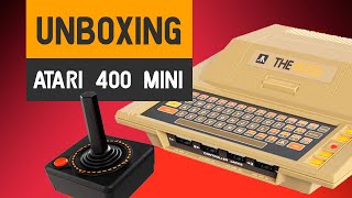 UNBOXING de la Atari The 400 Mini una MÁQUINA de la NOSTALGIA de los 8 BITS [upl. by Yeliab]