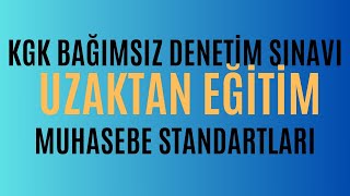 2024Eğitim Videoları Muhasebe Standartları [upl. by Merrel]